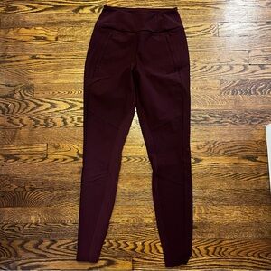 Athleta | Women’s | Maroon | Headlands Hybrid Trek Tight | Leggings | 2